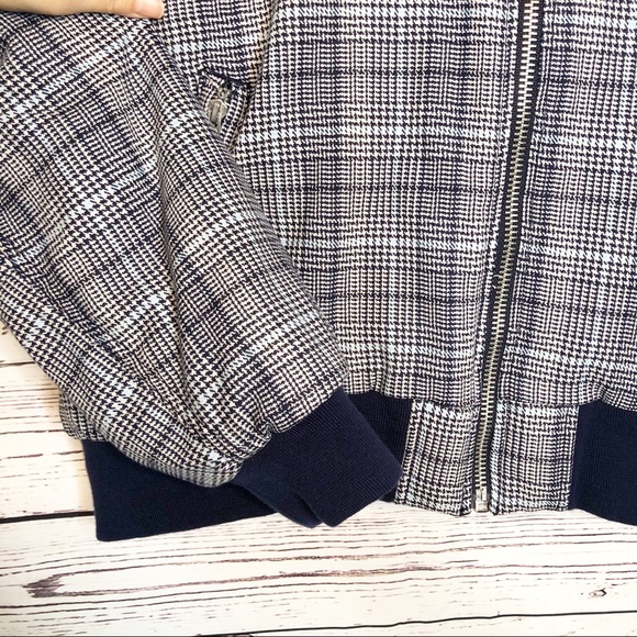 Gap plaid bomber jacket - Picture 6 of 13
